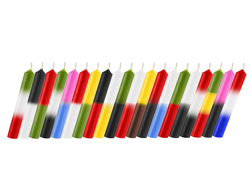 Velas cortas combinadas x1